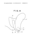 Bone-Conduction Loudspeaker Set, Electronic Equipment, Electronic Translation System, Auditory Support System, Navigation Apparatus, and Cellular Phone diagram and image