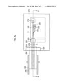 Optical Waveguide Structure Having Asymmetric Y-Shape and Transceiver for Bidirectional Optical Signal Transmission Using the Same diagram and image