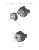 Hydraulic pump system with integrated distributor valve diagram and image