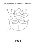 Aroma porcelain diffuser diagram and image