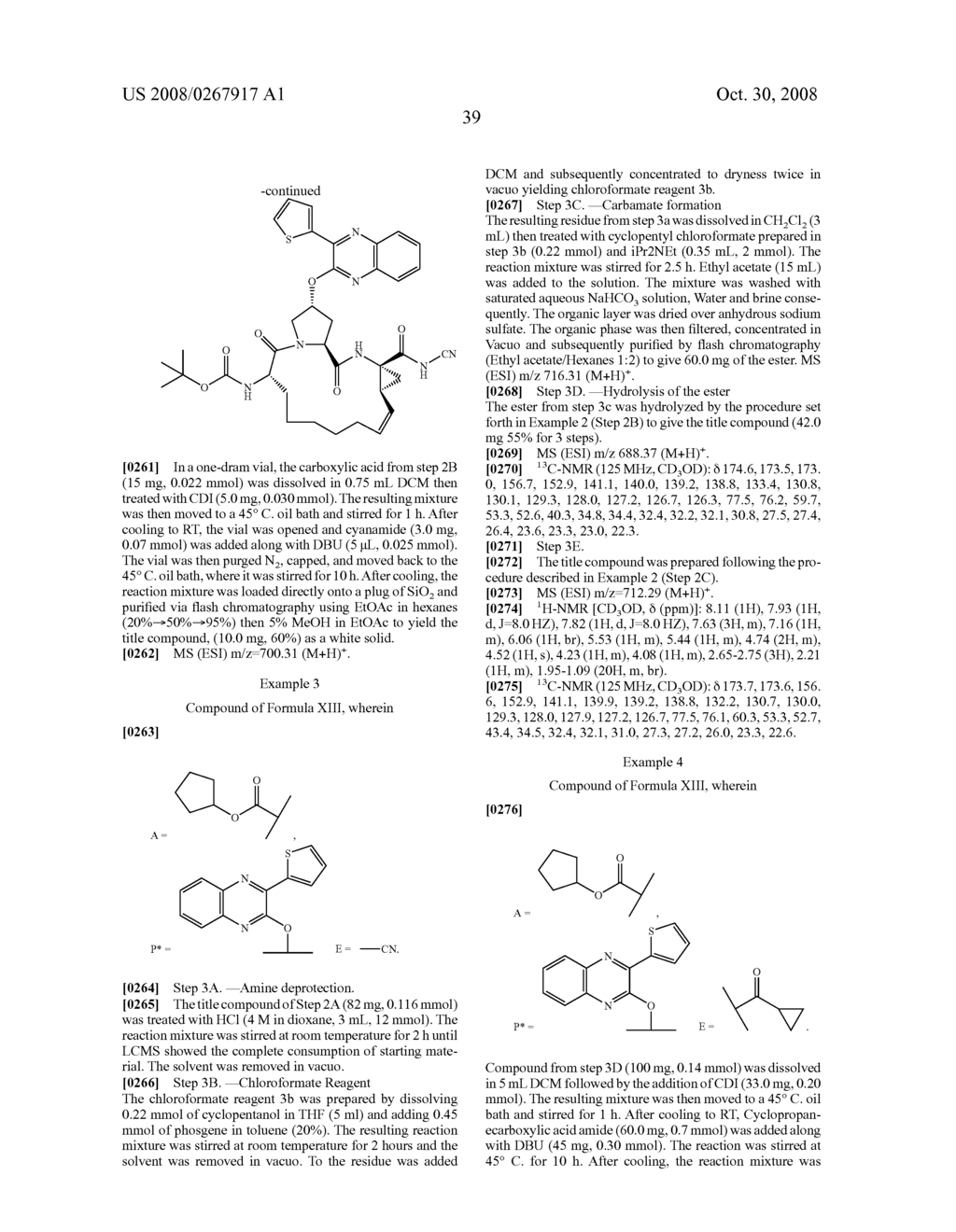 N-FUNCTIONALIZED AMIDES AS HEPATITIS C SERINE PROTEASE INHIBITORS - diagram, schematic, and image 40