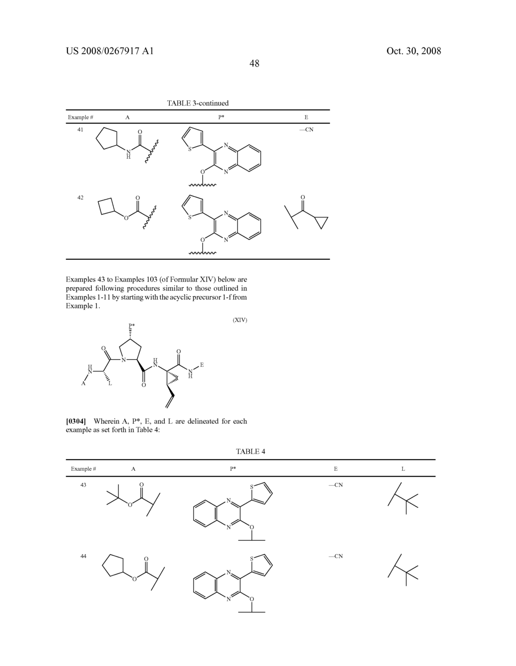 N-FUNCTIONALIZED AMIDES AS HEPATITIS C SERINE PROTEASE INHIBITORS - diagram, schematic, and image 49