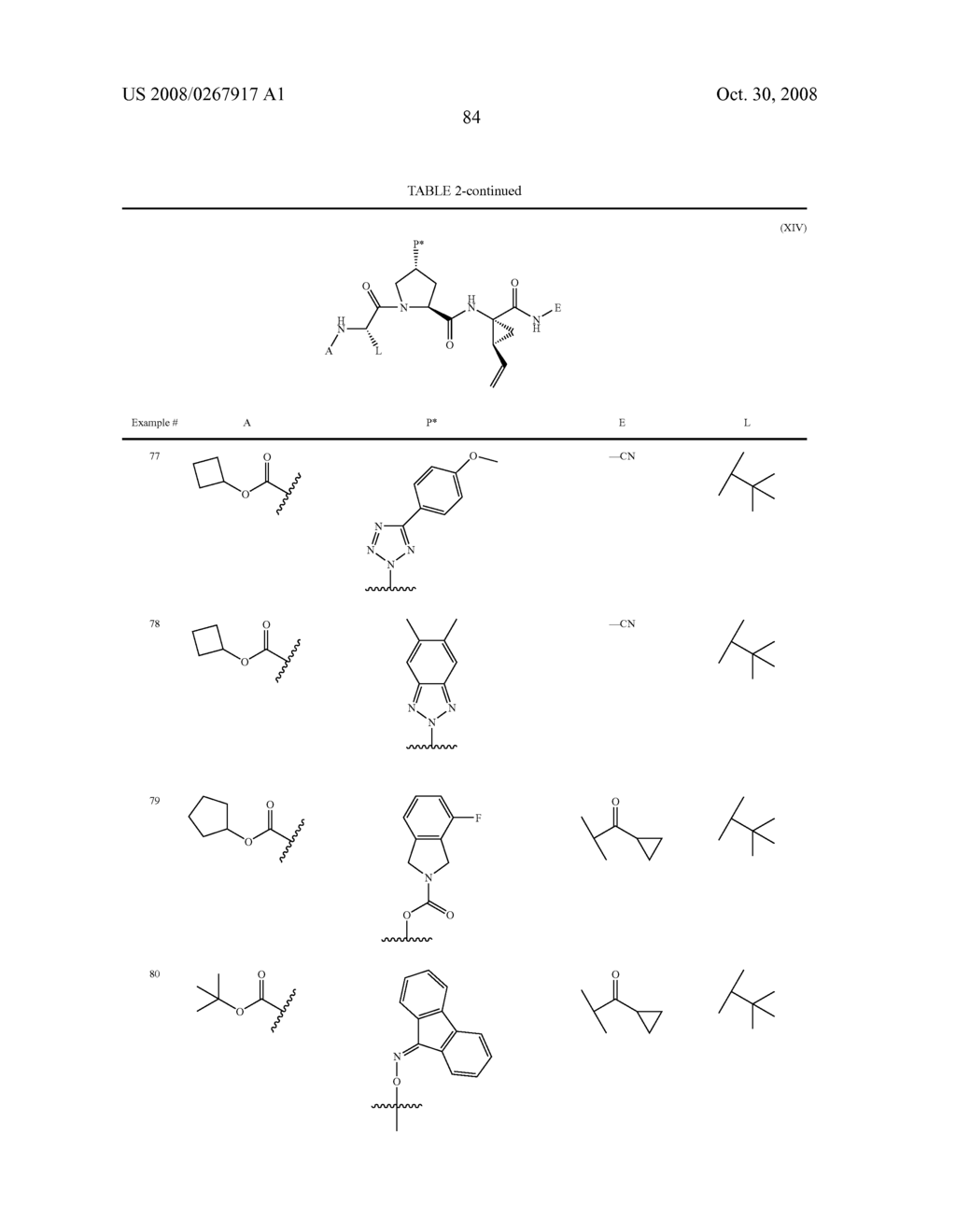 N-FUNCTIONALIZED AMIDES AS HEPATITIS C SERINE PROTEASE INHIBITORS - diagram, schematic, and image 85