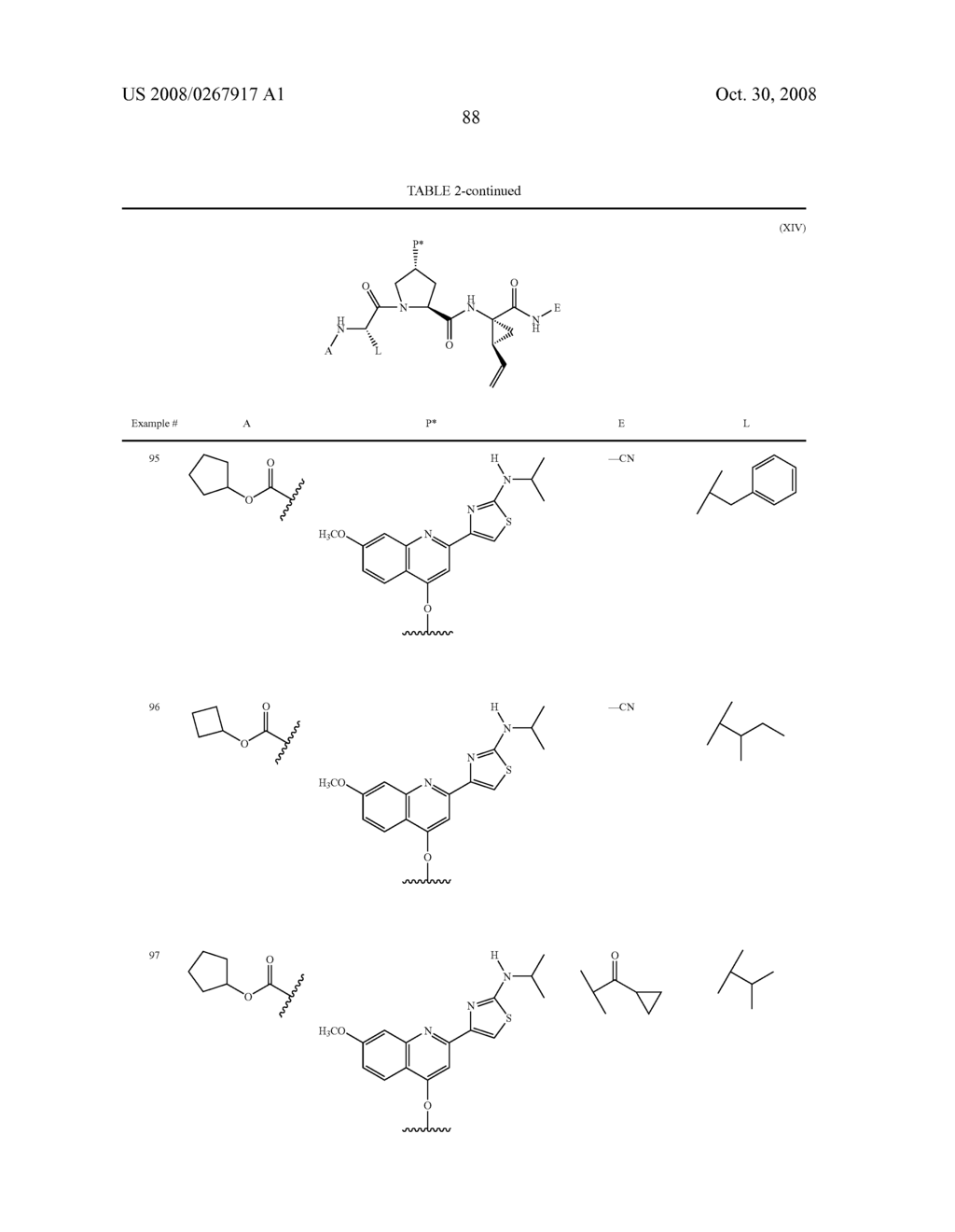 N-FUNCTIONALIZED AMIDES AS HEPATITIS C SERINE PROTEASE INHIBITORS - diagram, schematic, and image 89