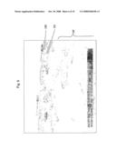 Method for treating a substrate diagram and image