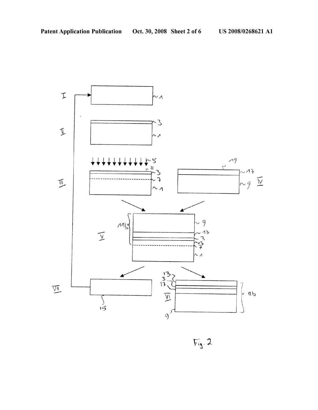 METHOD FOR MANUFACTURING COMPOUND MATERIAL WAFER AND CORRESPONDING COMPOUND MATERIAL WAFER - diagram, schematic, and image 03