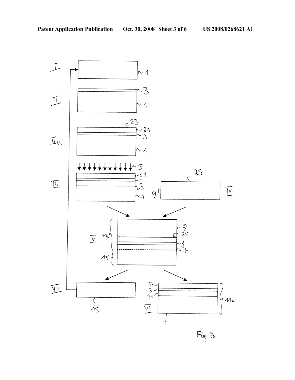 METHOD FOR MANUFACTURING COMPOUND MATERIAL WAFER AND CORRESPONDING COMPOUND MATERIAL WAFER - diagram, schematic, and image 04