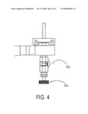 Catch-cup to diverter alignment leveling jig diagram and image