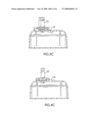 Securing device for a power supply adapter diagram and image