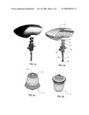 Method and Device for Free-Standing Support of Objects in Space diagram and image