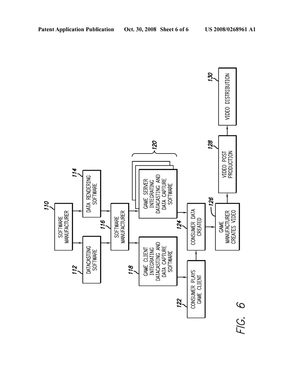 METHOD OF CREATING VIDEO IN A VIRTUAL WORLD AND METHOD OF DISTRIBUTING AND USING SAME - diagram, schematic, and image 07