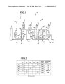 Control device for vehicular power transmitting apparatus diagram and image