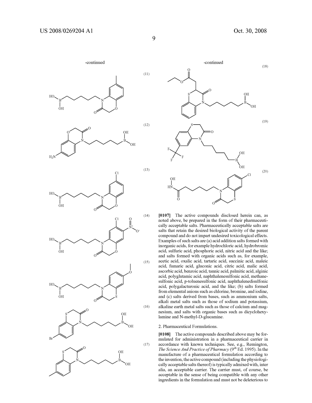 Compounds and Methods of Use Thereof - diagram, schematic, and image 10