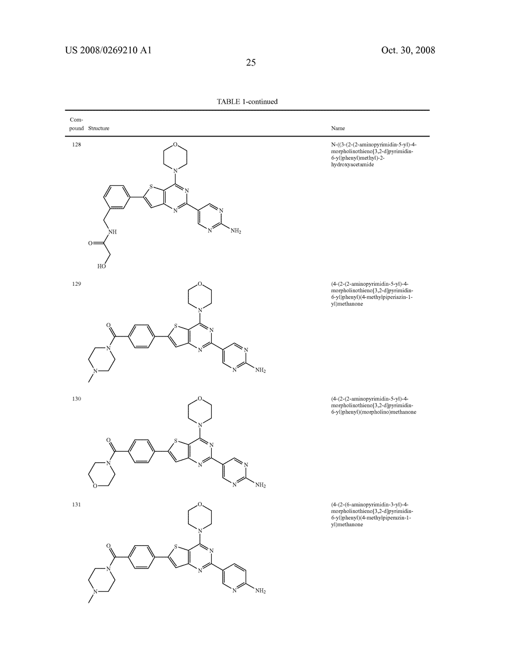PHOSPHOINOSITIDE 3-KINASE INHIBITOR COMPOUNDS AND METHODS OF USE - diagram, schematic, and image 26