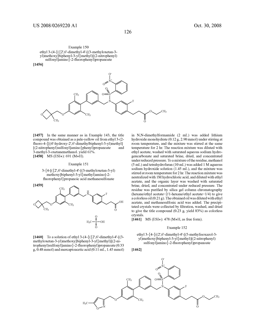 Aminophenylpropanoic Acid Derivative - diagram, schematic, and image 127