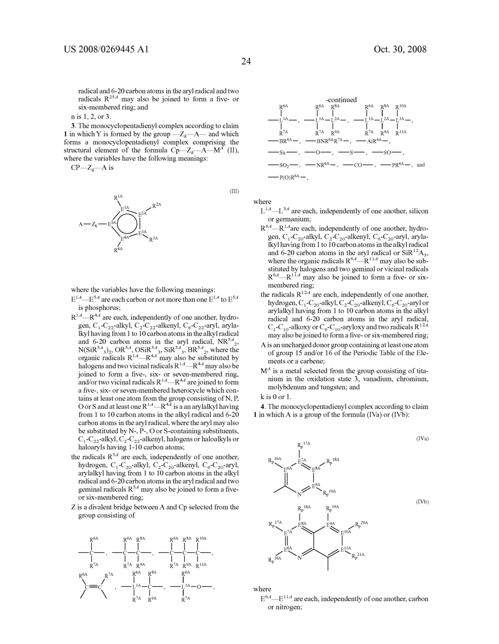 Monocyclopentadienyl Complexes - diagram, schematic, and image 25