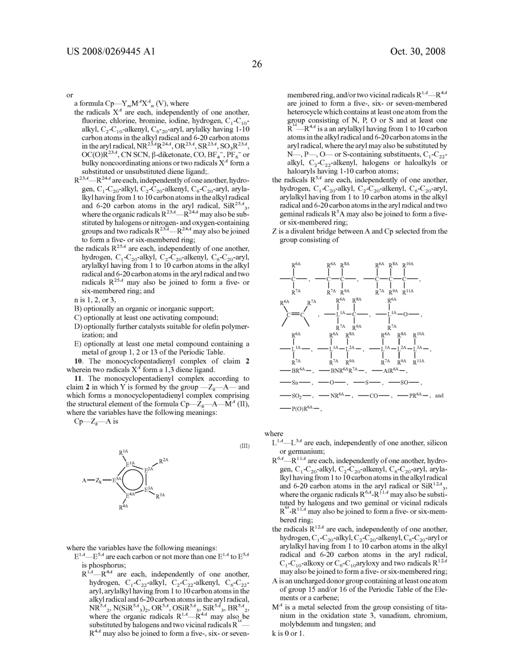 Monocyclopentadienyl Complexes - diagram, schematic, and image 27