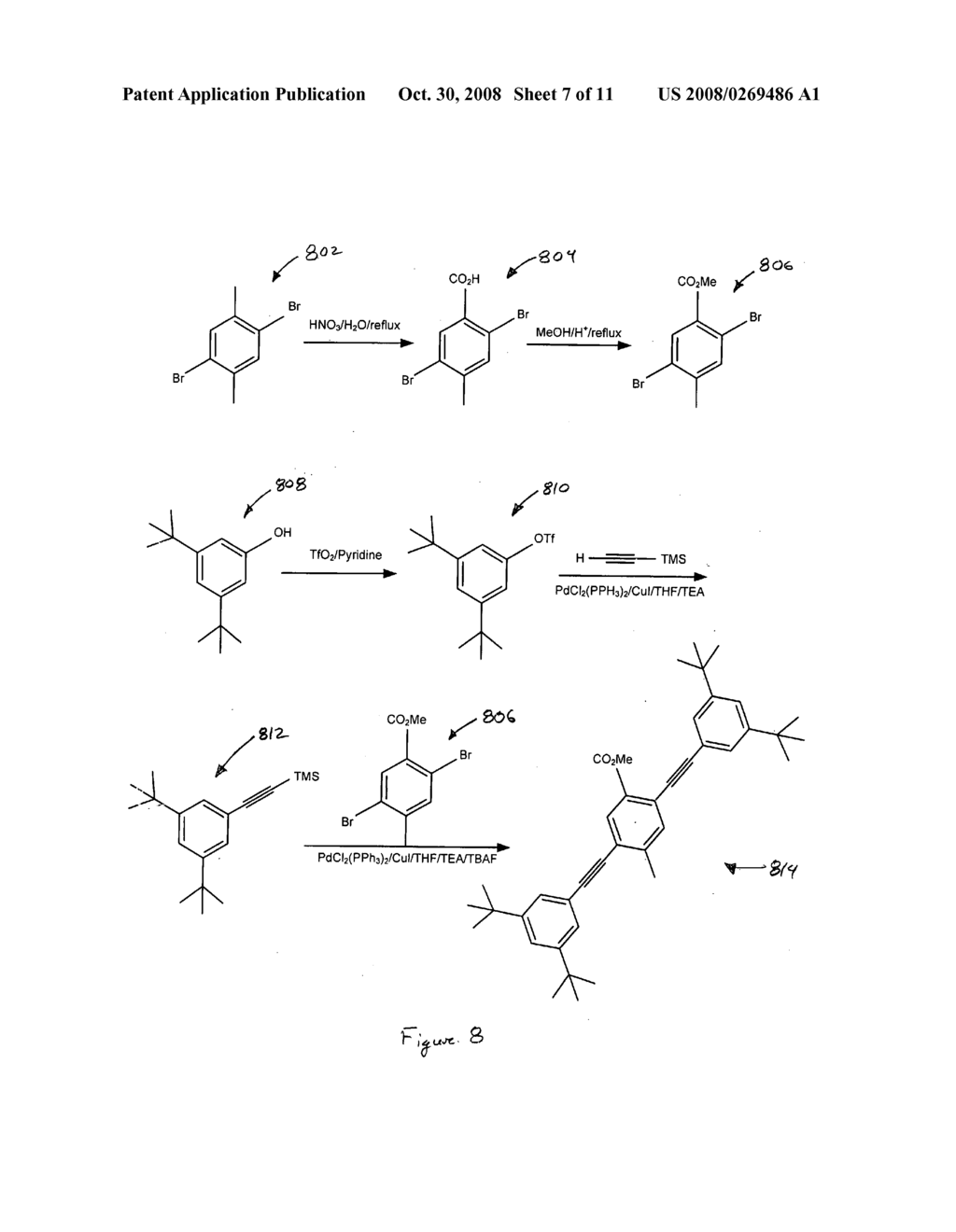 Reconfigurable molecules and molecular switches, sensors, and dyes employing the same - diagram, schematic, and image 08