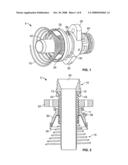 CONDUIT DEVICE AND SYSTEM FOR IMPLANTING A CONDUIT DEVICE IN A TISSUE WALL diagram and image