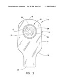 Ostomy pouch diagram and image