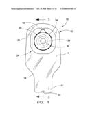 Ostomy pouch diagram and image