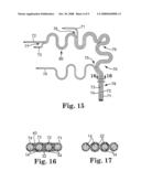 IMPLANTABLE MEDICAL LEADS WITH FLEXIBILITY AND EXTENSIBILITY, AND HAVING A SUBSTANTIALLY TWO-DIMENSIONAL NATURE diagram and image