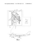 SYSTEM AND METHOD FOR TRANSITIONING MAPS ON AERONAUTICAL DISPLAY diagram and image