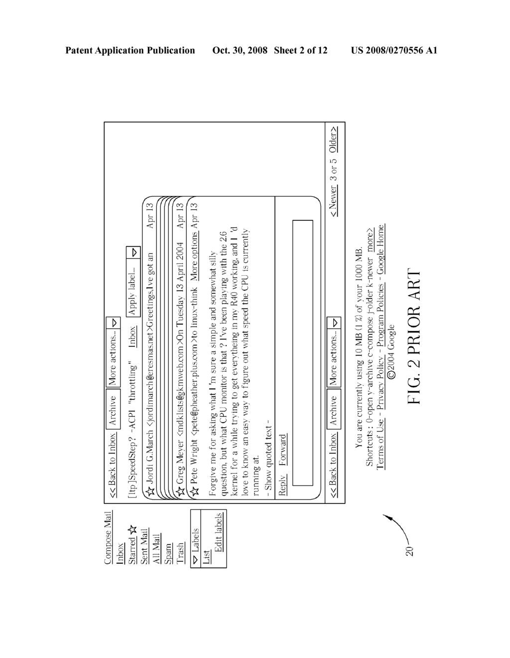 Contact-based communication threading system - diagram, schematic, and image 03