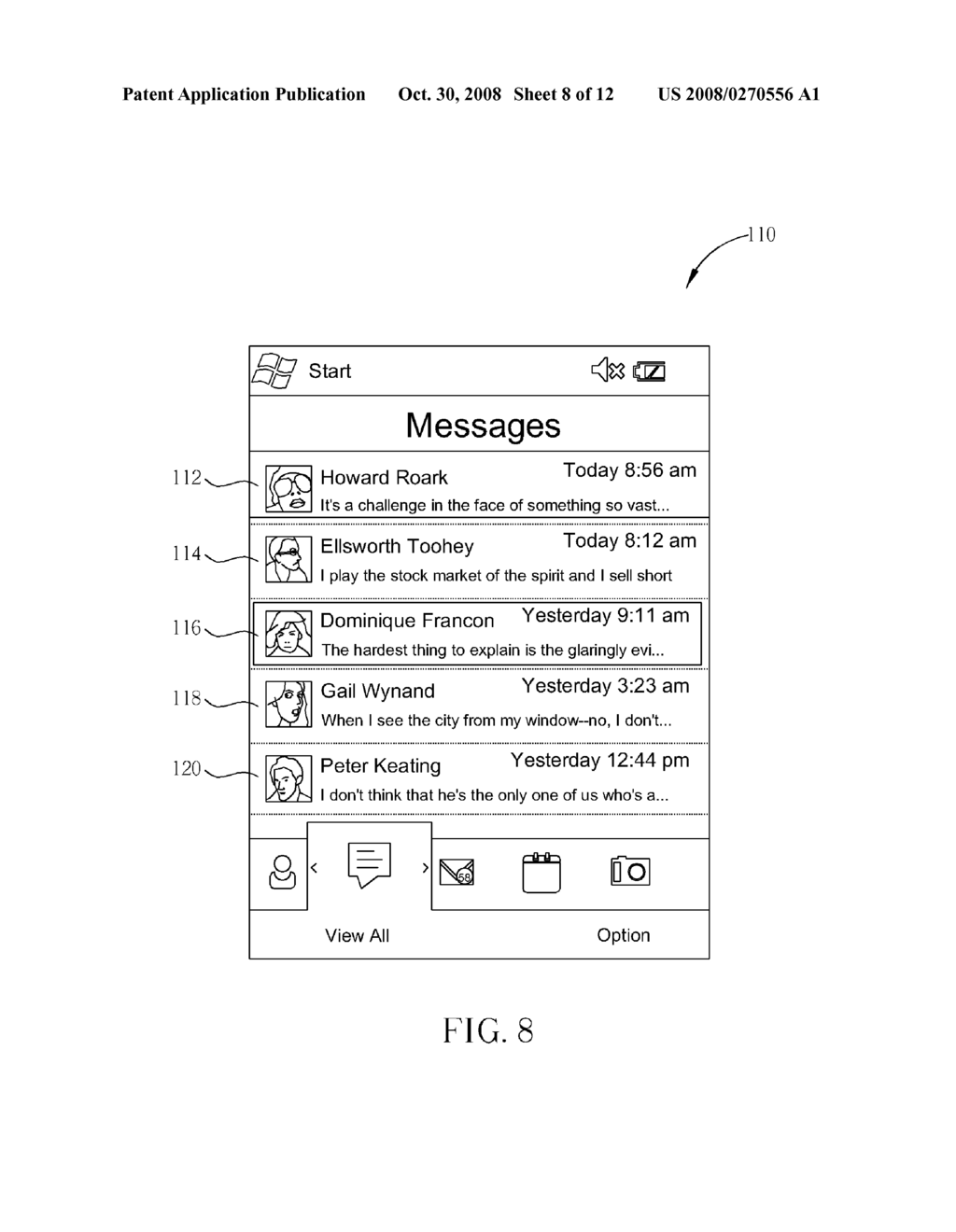 Contact-based communication threading system - diagram, schematic, and image 09