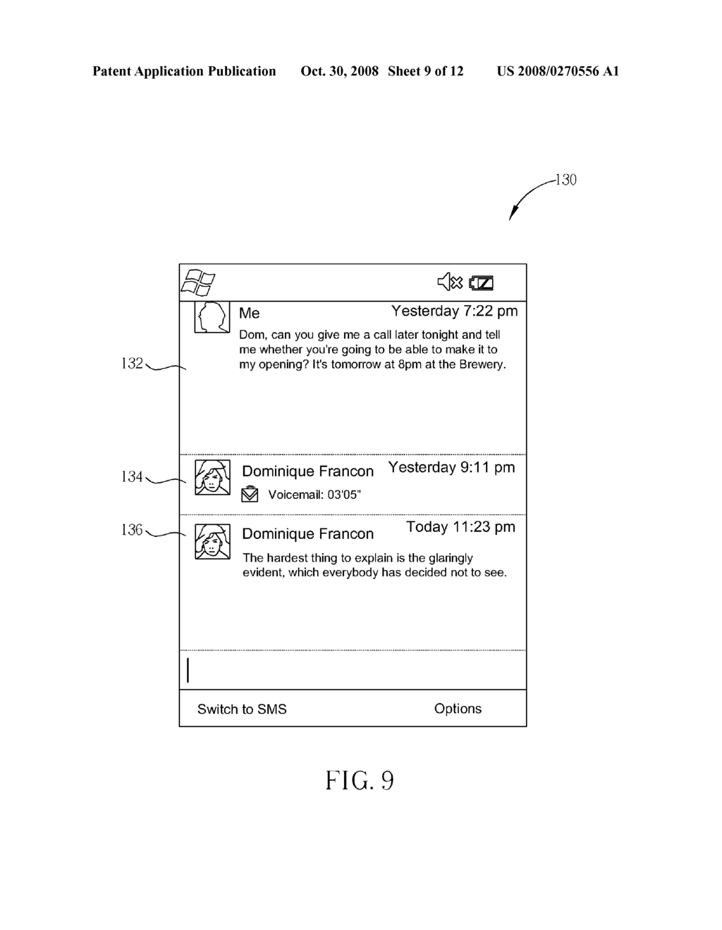 Contact-based communication threading system - diagram, schematic, and image 10