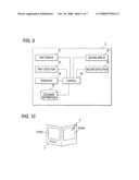 Document display system, display device, controller and computer readable medium diagram and image