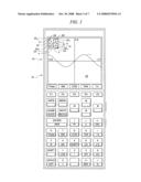 Electronic device display adjustment interface diagram and image