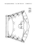 Infant sleeping apparatus and child containment system diagram and image