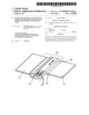 DEVICE FOR CREATING A SEAL BETWEEN FABRICS AND/OR OTHER MATERIALS AND METHODS OF MAKING AND USING THE SAME diagram and image