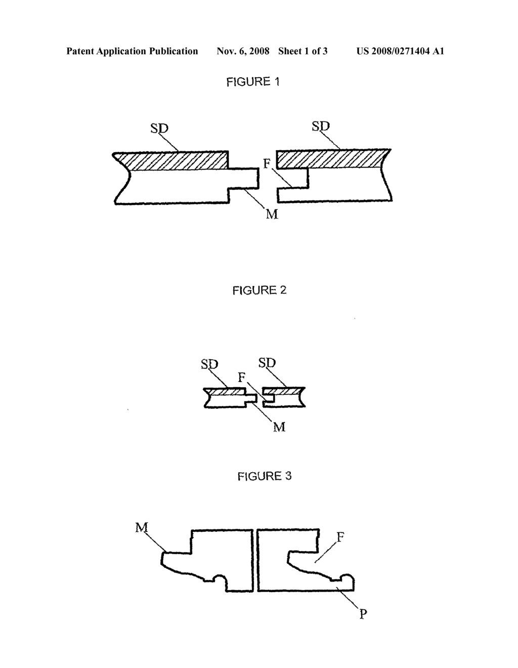 Dispositions Introduced in Joining Elements for Strips to Form Floor Covering - diagram, schematic, and image 02