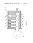 BUMP RESISTANT PIN TUMBLER LOCK diagram and image