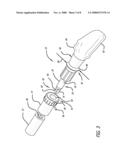 RATCHETING HANDLE FOR A TOOL diagram and image