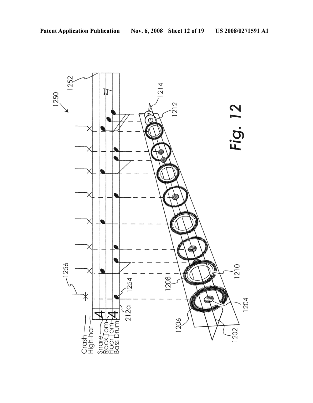 System and method for musical instruction - diagram, schematic, and image 13