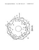 Multi-compartment low resistance to flow filter diagram and image