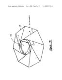 Multi-compartment low resistance to flow filter diagram and image