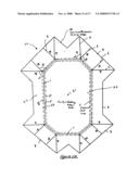 Multi-compartment low resistance to flow filter diagram and image