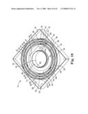 Barrier structure and nozzle device for use in tools used to process microelectronic workpieces with one or more treatment fluids diagram and image