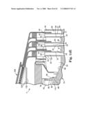 Barrier structure and nozzle device for use in tools used to process microelectronic workpieces with one or more treatment fluids diagram and image