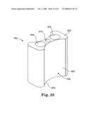 Barrier structure and nozzle device for use in tools used to process microelectronic workpieces with one or more treatment fluids diagram and image