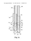 Barrier structure and nozzle device for use in tools used to process microelectronic workpieces with one or more treatment fluids diagram and image