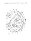 Barrier structure and nozzle device for use in tools used to process microelectronic workpieces with one or more treatment fluids diagram and image