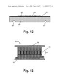 Method for Manufacturing a Thermopile on a Membrane and a Membrane-less Thermopile, the Thermopile thus Obtained and a Thermoelectric Generator Comprising Such Thermopiles diagram and image