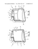 Method And Assembly For Dispensing A Product From A Form-Retaining Container diagram and image