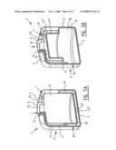 Method And Assembly For Dispensing A Product From A Form-Retaining Container diagram and image