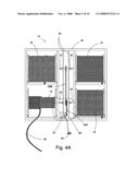 Storage rack for temporary irrigation system diagram and image